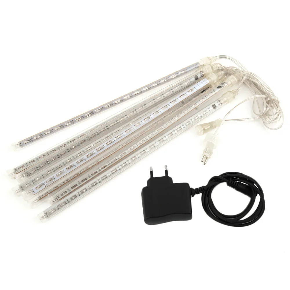 

ICOCO Multi-color 30CM Meteor Shower Rain Tubes AC100-240V LED Christmas Lights Wedding Party Garden Xmas String Light Outdoor