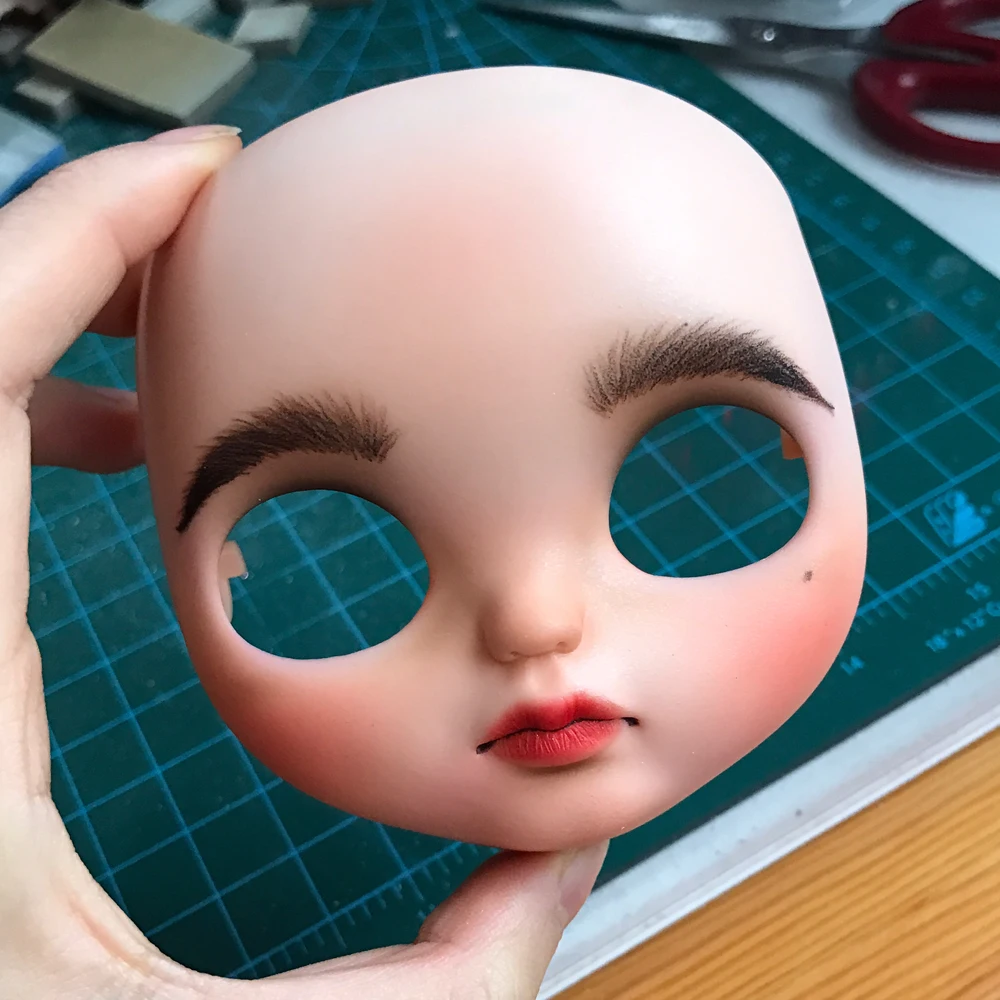 Blyth кукольная лицевая пластина для diy вашего макияжа blyth включая заднюю панель