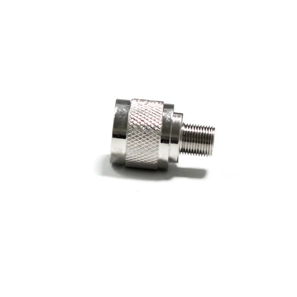 

1pc N Male Plug switch F Female Jack RF Coax Adapter convertor Straight Nickelplated NEW wholesale