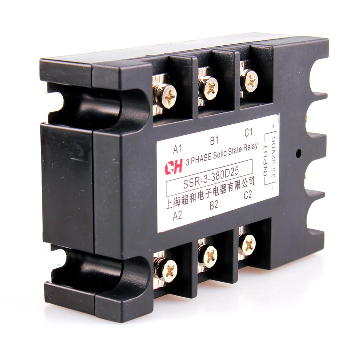 

3 Phase Solid State Relay SSR-25DA DC to AC Solid State Relay 25A SSR Relay Three Phase SSR 25A Relay