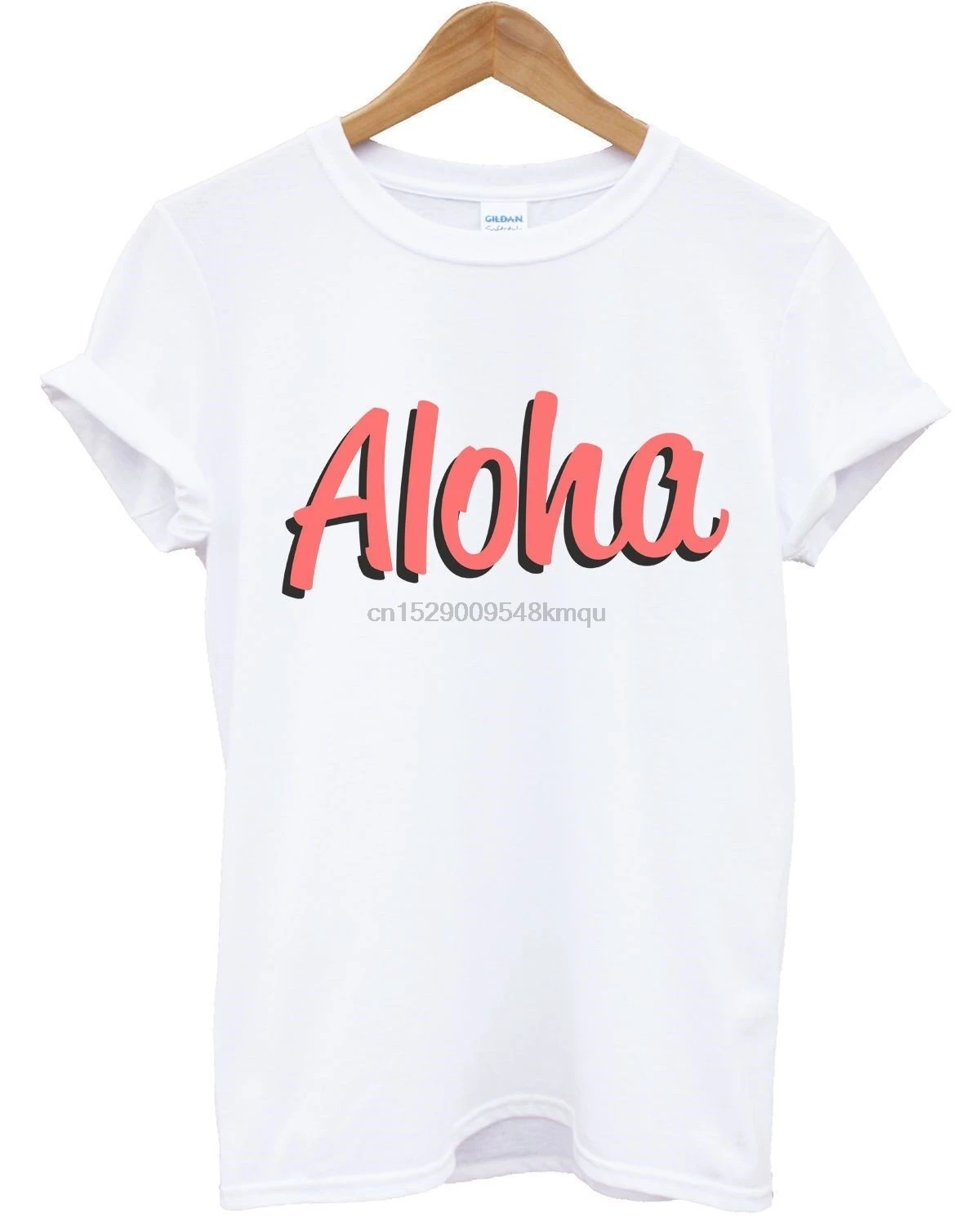 Футболка с принтом Алоха летняя футболка надписью Urban Hawaii Fresh праздничный подарок