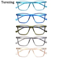 

Turezing Comfortable Blue Light Blocking Prescription Glasses Men Ladies Anti-UV Reader Eyeglasses Diopter +1.0+2.0+3.0+4.0