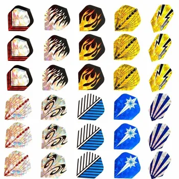 

30pcs 10 Sets Laser Darts Flights Nice Dart Tails Wings Dardos Feather Professional Dart Accessories