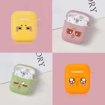 

Colorful Soft For Air Pods Case Expression Case For Apple Airpods 1/2 Case Protection Earphone Accessories For Air Pods 2 Case