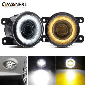 

Car Fog Light Assembly LED Lens Angel Eye DRL 30W 8000LM For Renault Duster Clio Trafic Scenic Megane Kadjar Lodgy Twingo Kwid