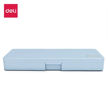

Deli 8328 Pencil Case Transparent Frosted Gift School Pencil Box Pencilcase Pencil Bag School Supplies
