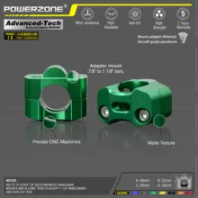 Алюминиевые тиски из металлического сплава для мотоцикла 22 мм 7/" Руль Riser Mount Irbis Bars kayo Motocross Enduro MX TTR T 250 части