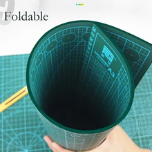 

Cutting Mat Pad Double-sided A3 PVC Patchwork Cut Pad Patchwork Tools Manual