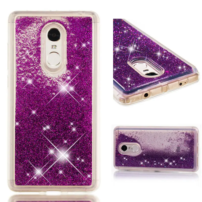 

Silicon Case For Xiaomi Redmi Note 4X Liquid Dynamic Phone Cover For Redmi Note 4 X Note 4 Fashion Shockproof Protection Cases