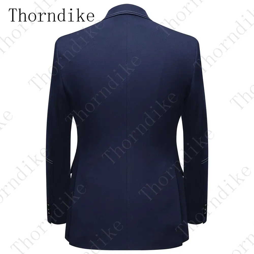 Thorndike/Лидер продаж белый циркуль украшенный черным/темно синим (куртки + брюки)