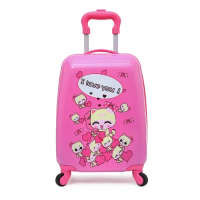 Cartoon Kids Travel Trolley Bags Suitcase for Kids Children Luggage Suitcase Rolling Case Travel Bag on Wheels Suitcase