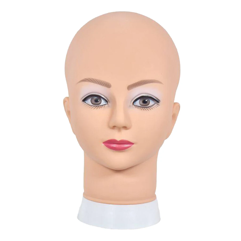 Female Mannequin Head Model Wig Glasses Hat Display Stand 21”