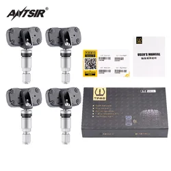Moniteur de pression des pneus de voiture, TPMS, Bluetooth 5.0, 4 capteurs intégrés, affichage d'applications mobiles, étanche, pour Android IOS, alarme de surveillance 