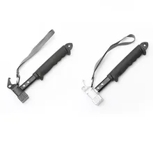 Tent Canopy Soft Rubber Handle Hammer Camping Tent Canopy Windproof Camping Nail Hammer Nail Puller Hammer Camping Tools