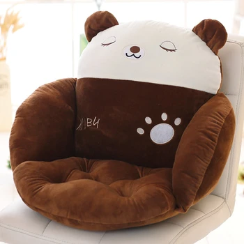 

Cartoon Animal Soft Cotton Seat Cushion Pillow,Back Seat Chair Cushion For Car Office,Home Decoration Sofa Waist Throw Cushion Q