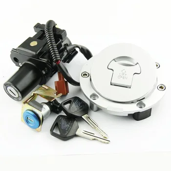 

Motorcycle Ignition Key Switch Fuel Gas Cap Seat Lock Kit For Honda CBR1000RR CB600F HORNET