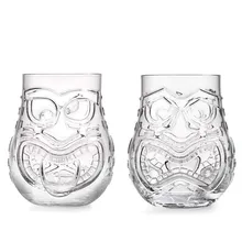 Стиль 500 мл(16,5 унций) Премиум Tiki стеклянные стаканы для сока Tiki glass