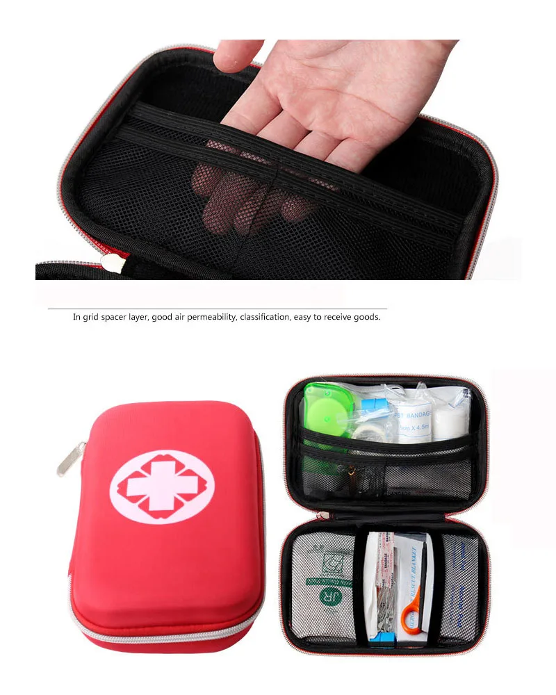 Camouflage First Aid Kit Waterproof EVA Bag Person Portable Outdoor Travel Drug Pack Security Emergency Kits Medical Treatment