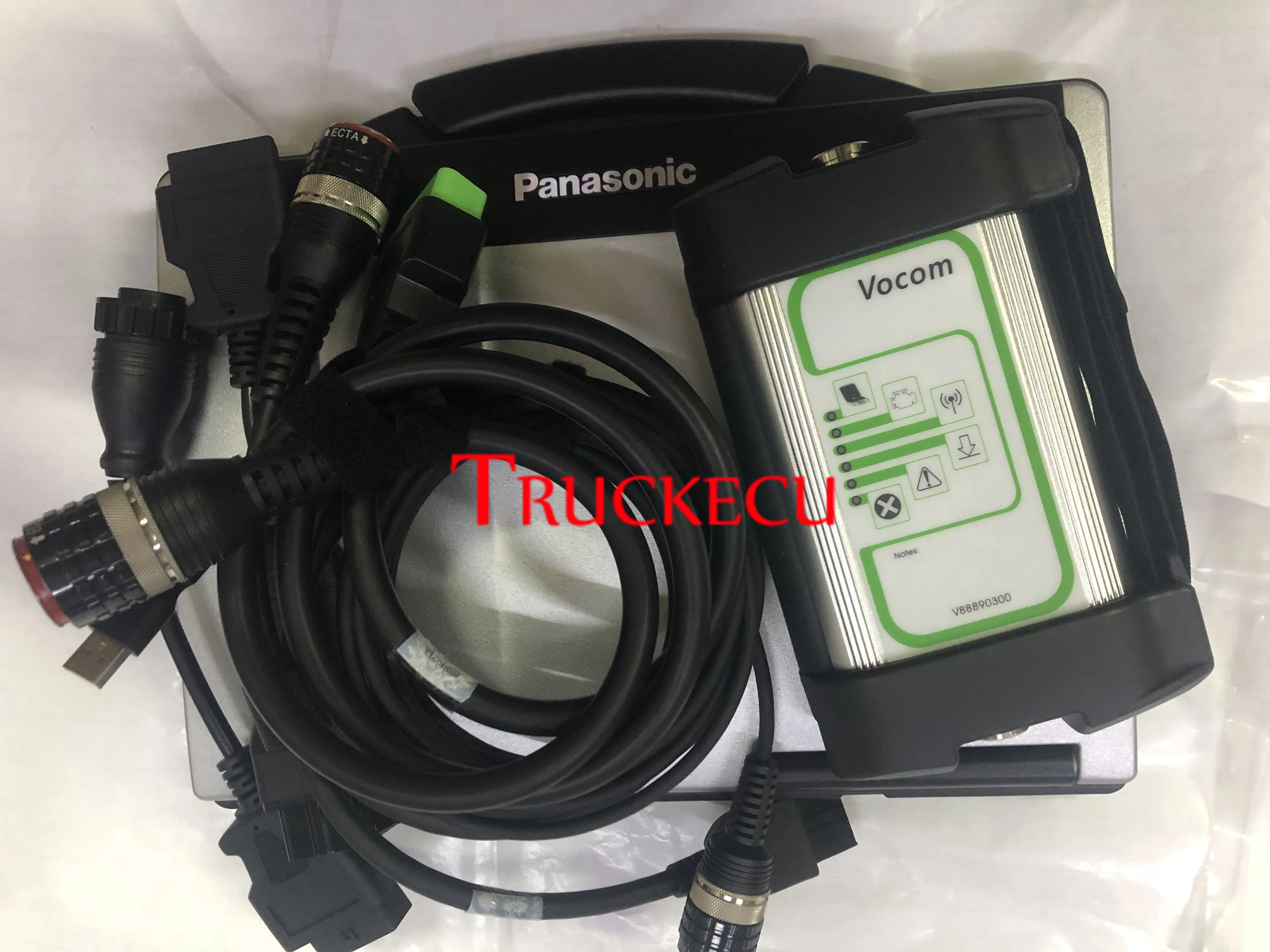 Диагностический инструмент V2.7 Thoughbook CF53 для Volvo VCADS volvo Vocom 88890300 renault Truck excavator Euro6 vocom