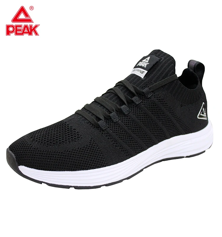 

PEAK Light Running Shoes Comfortable Casual Men's Sneaker Breathable Non-slip Wear-resistant Outdoor Walking Sports Shoes Unisex