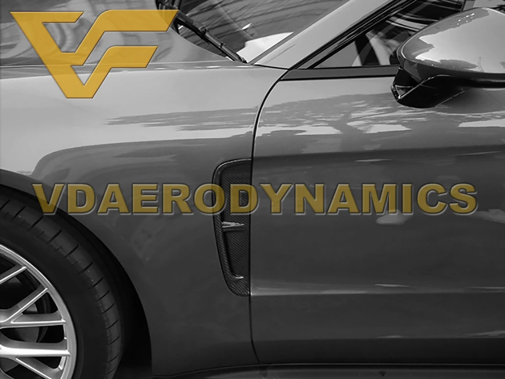Подходит для 10 16 17 19 Porsche Panamera 970 971 VAD углеродное волокно переднее крыло