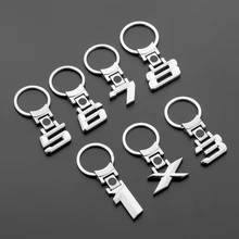 1 шт. 3D Автомобильная эмблема брелок из цинкового сплава подарочная упаковка брелоки Эмблема для BMW