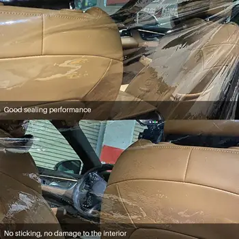 

PVC Car Film Protector 137 *200cm Hihg Quality Car Bulkhead Protective Film Useful Accessories