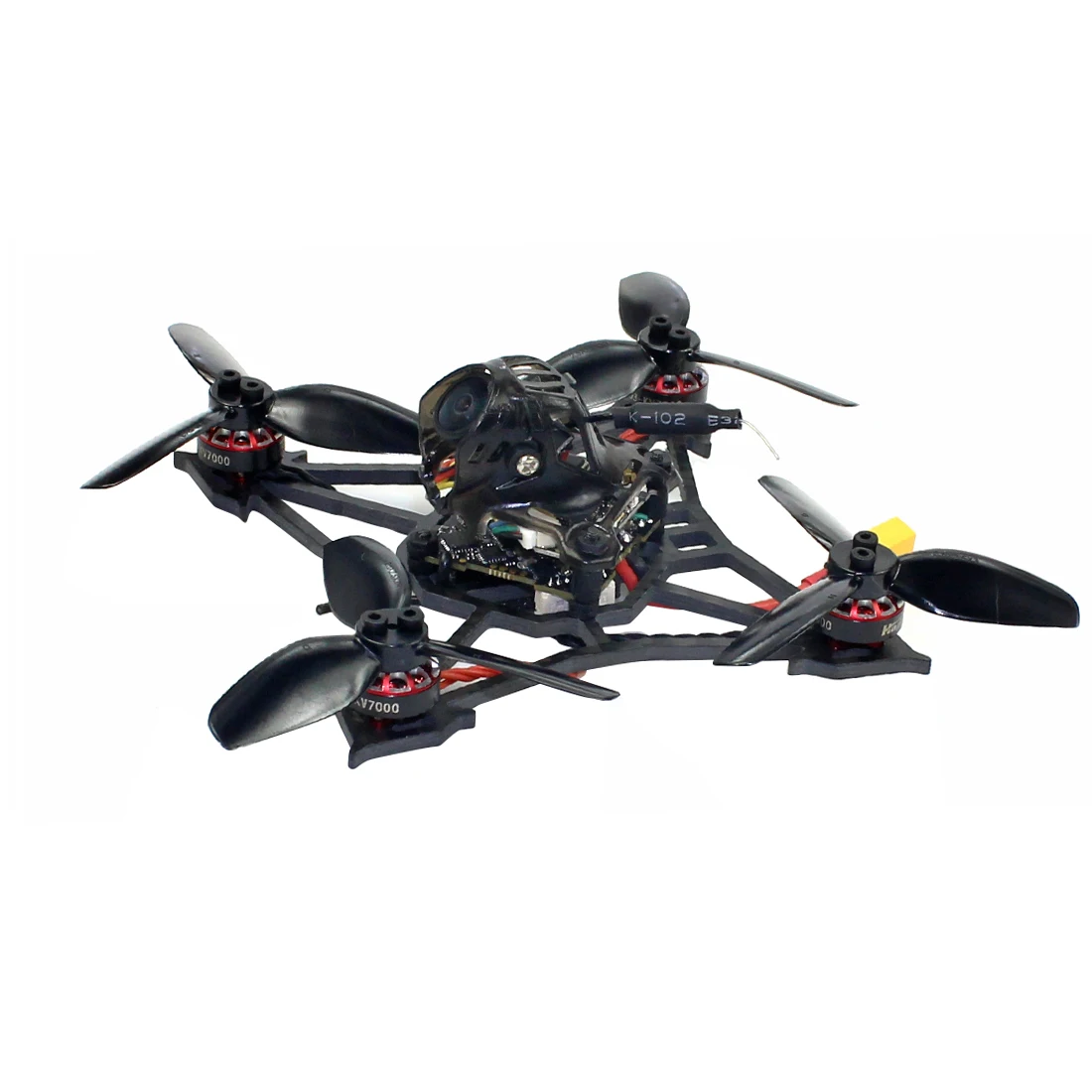 Happymodel Larva X 2-3S 2,5 дюймов бесщеточный FPV гоночный Дрон 100 мм Crazybee F4 PRO V3.0 AIO Контроллер полета камера 25 мВт~ 200 мВт VTX