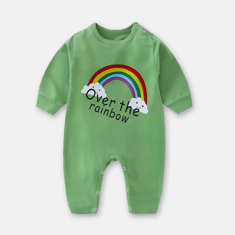 Одежда для маленьких мальчиков и девочек Roupa de bebes, одежда для маленьких мальчиков одежда для малышей хлопковый комбинезон с длинными рукавами для новорожденных от 0 до 24 месяцев - Цвет: P5