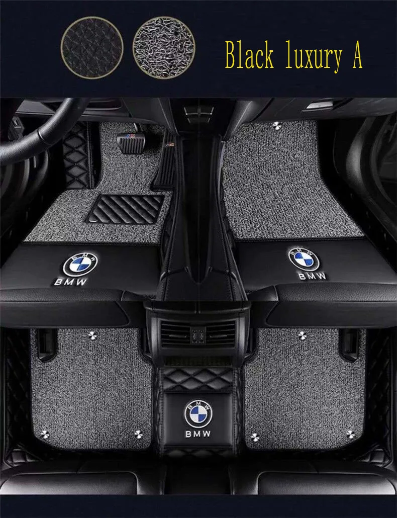 

Car floor mats with Logo/Brand Logo for Subaru Forester Legacy Tribeca XV 5D car-styling heavy-duty carpet floor liner