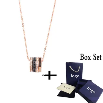 

SWA 2020 new Fall High End New Element VIO Four Transfer Bead Necklace Girlfriend Jewelry Anniversary Commemorative Gift