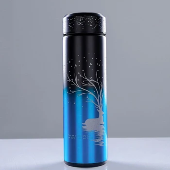 

Thermos "Fairy Tale", 400 ml, keeps warm for 8 hours, fluorescent + strainer 4567811
