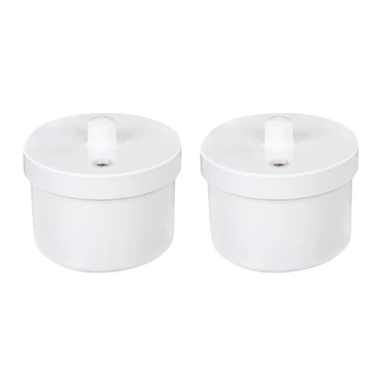 

2 Pcs Mini Disinfection Box Nail Cutter Manicure Tool Cleaner Nail Art Tool Cleaner, Suitable for Nail Salon Use