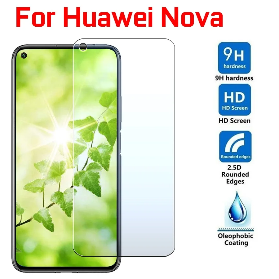 

9H Tempered Glass Screen Protector For Huawei Nova 5 5i 3 3i 3e 4 4e Glass Film Protective Screen Film On Nova 5 5i Pro Glass