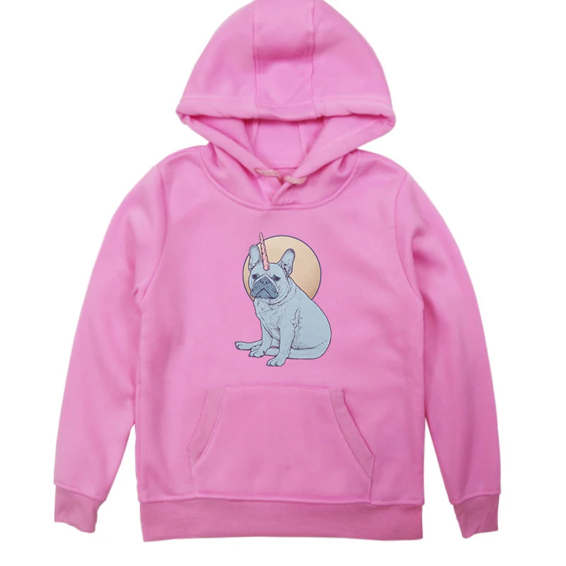 Hoodies 2 Unicorn Print Boys Girls Hoodies Clothes Children Winter Thick Sweatshirts Toddler Casual infant Kids Plus Velvet Tops Costume - Цвет: Hoodies 2