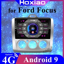 2din9 אינץ אנדרואיד 9 הפעלה מערכת GPS ניווט לרכב רדיו עבור פורד פוקוס Exi AT2004 2005 2006 2007 2008 2009 20112DIN