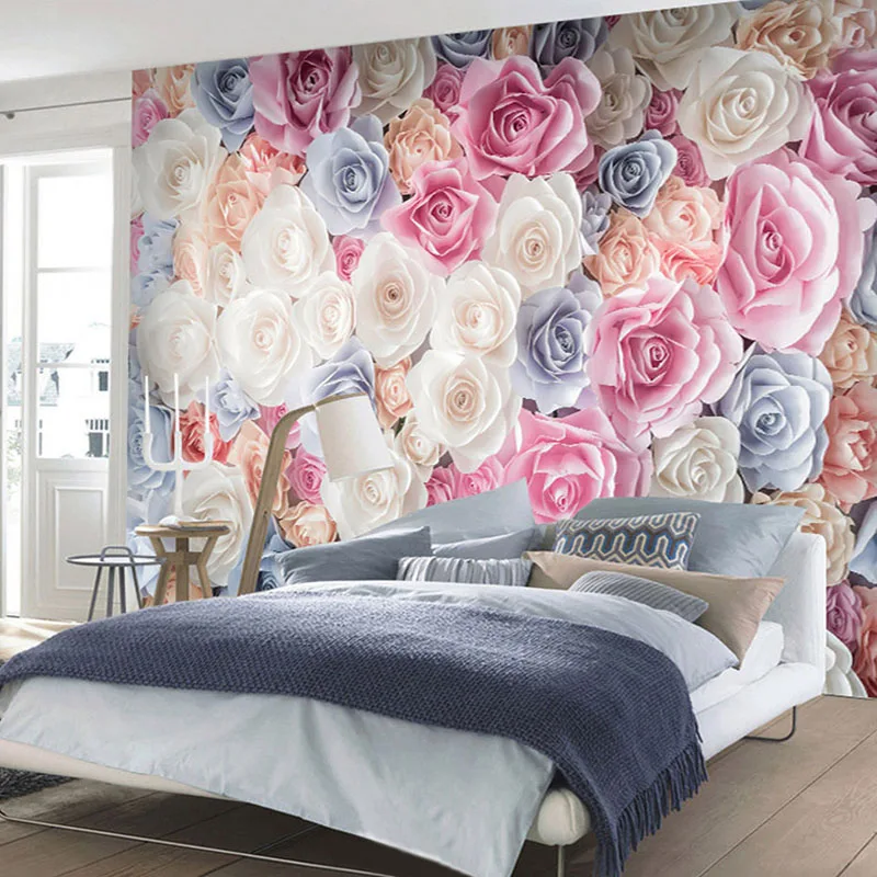 Photo-Wallpaper-Modern-Romantic-Flower-Sea-Flower-Mural-Living-Room-Bedroom-Wedding-House-Backdrop-Wall-Home (2)