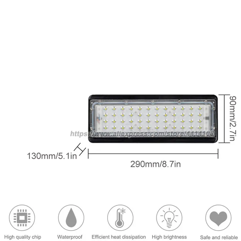 200W LED Flood Light, 20000 Lumen 60° Beam Angle IP67 Waterproof Security Light, Stadium Light Work Light Outdoor Floodlights solar security light with motion sensor Floodlights