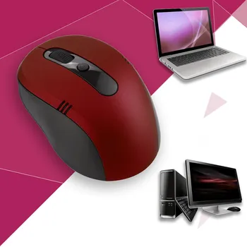 

Wireless Mouse Cordless Optical Scroll 2.4GHZ Mouse PC Computer