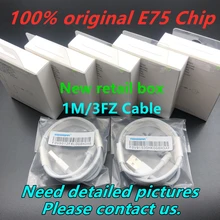 10 шт./партия 1 м/3 фута E75 чип данных USB зарядное устройство кабель для Foxconn i6 5 X usb кабель для iphone x 8 6s для ios 12