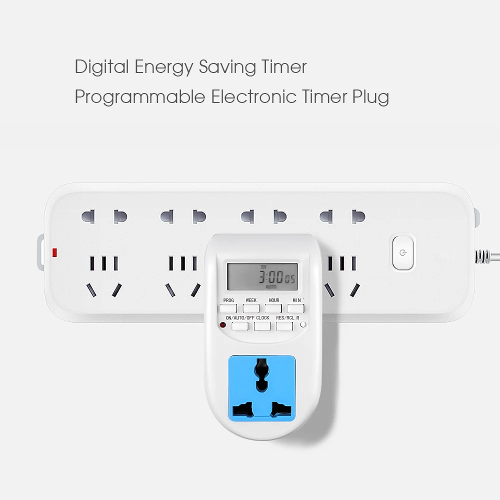 Kebidu ЕС вилка Умный Цифровой таймер энергосберегающий таймер розетка с программируемым электронным таймером переключатель для дома для предприятия