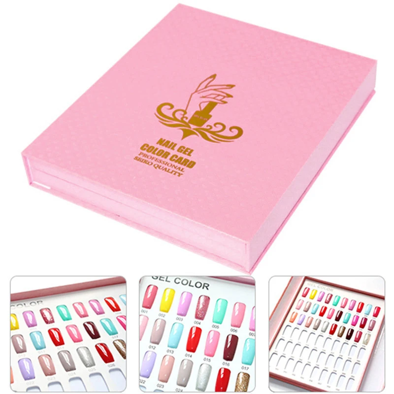 ABVP Tips Colour Chart Display Book For Uv Gel Polish Nail Art Tool Manicure