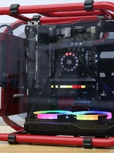Boîtier Transparent pour ordinateur de jeu, tour moyenne pour tour MATX ITX, support usb 3.0, châssis pour refroidisseur d'eau, DIY