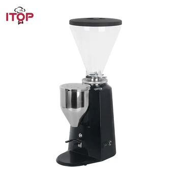 

ITOP Electric Quantitative Coffee Bean Grinder 64mm Flat Blade Used For Italian And Hand-made Coffee Commercial Milling Machine