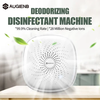 

AUGIENB Portable 2 in 1 Air Purifier Ozone Generator 100-240V Home Sterilization Disinfect Deodorizer Remove Smoke Formaldehyde
