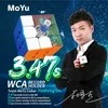 MoYu RS3M 2020 Magnetic Cube Speed Puzzle Magic Cube RS3M Magnetic 3x3 Professional Cubo Magico Toy Birthday Christmas Gifts 6