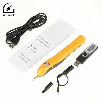 

ZEAST Portable Pen Type Oscilloscope PC 25 MHz Band 100 MS / s Sampling USB Powered Oscilloscope
