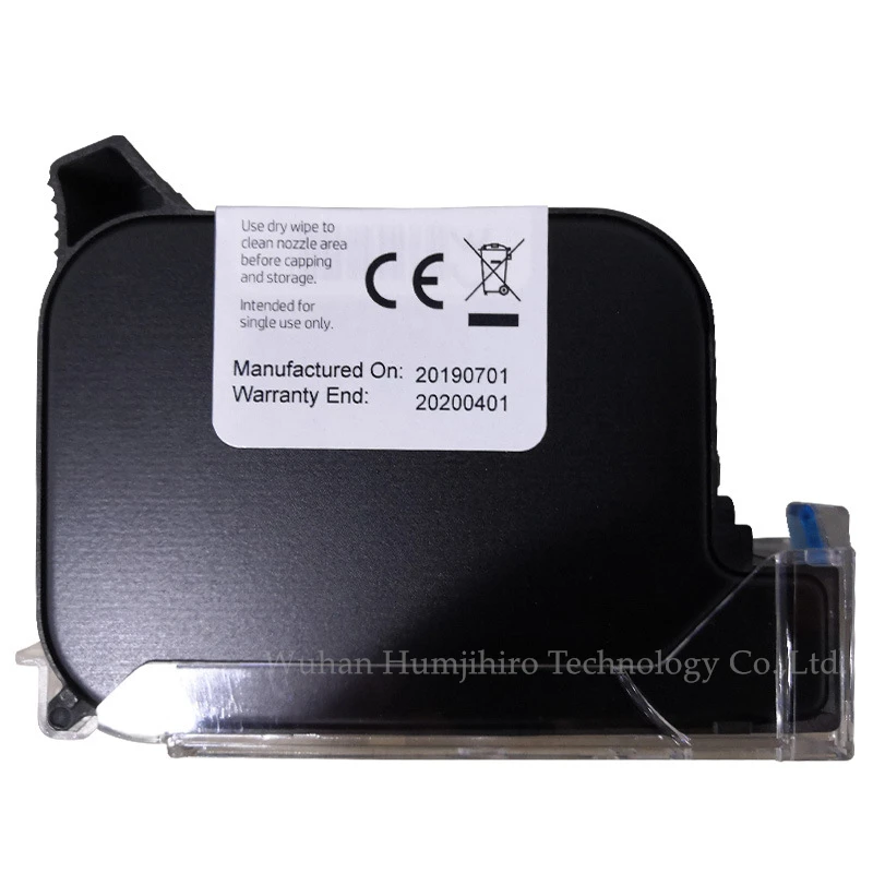 Thermal Inkjet Printer Cartridge For HP 2590 W3T10B Eco Ink Cartridge Handheld Inkjet Printer Cartridge Solvent Black Quick-drying Ink