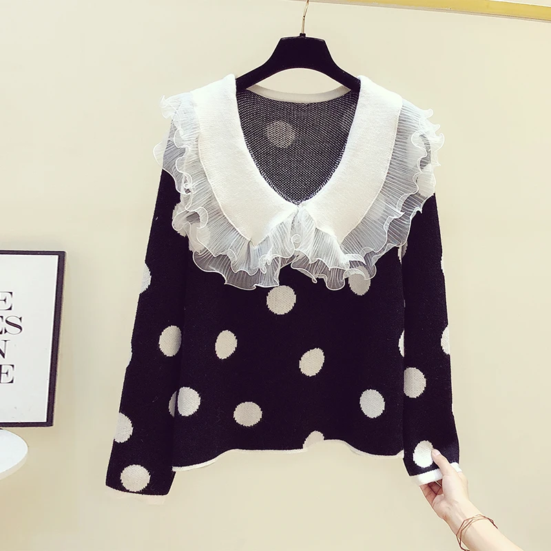 2020 New Autumn Winter Sweet Tops Women Pullovers