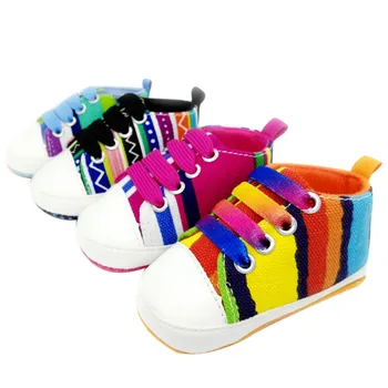 

Children's baby straps color matching color single shoes toddler shoes обувь для новорожденных